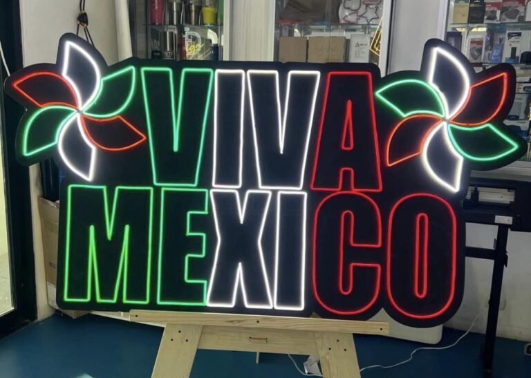 Neon sign example from go4signs