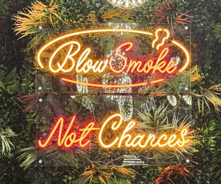 Neon sign amazonia